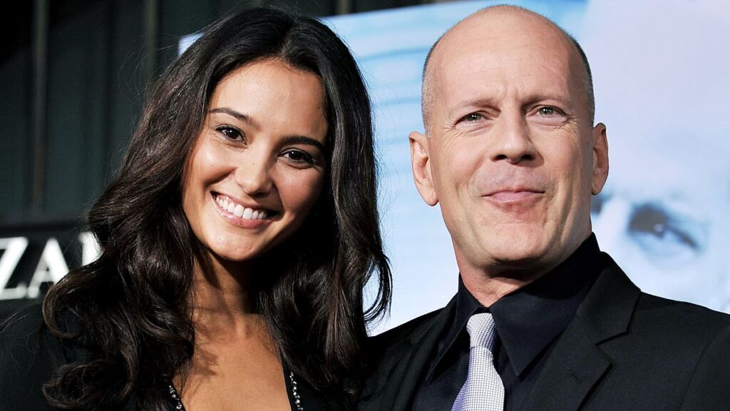 Bruce Willis’ wife reveals details of their first meeting… when she was ENGAGED to another man