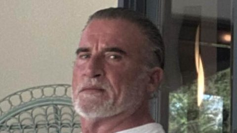 Dominic Purcell shows off his huge new tattoo in tribute to the Sydney suburb of Penrith – as wife Tish Cyrus says she is ‘obsessed’
