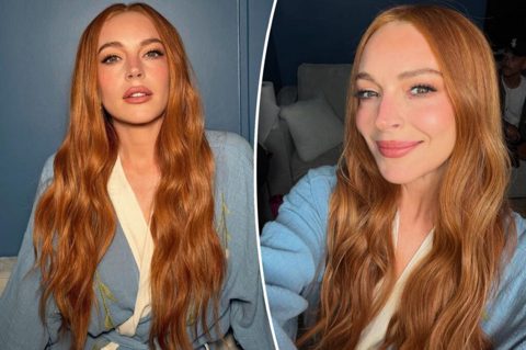 Lindsay Lohan returns to red hair: ‘She’s back!’