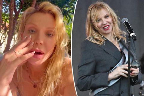 Courtney Love ‘almost died’ during terrifying health battle