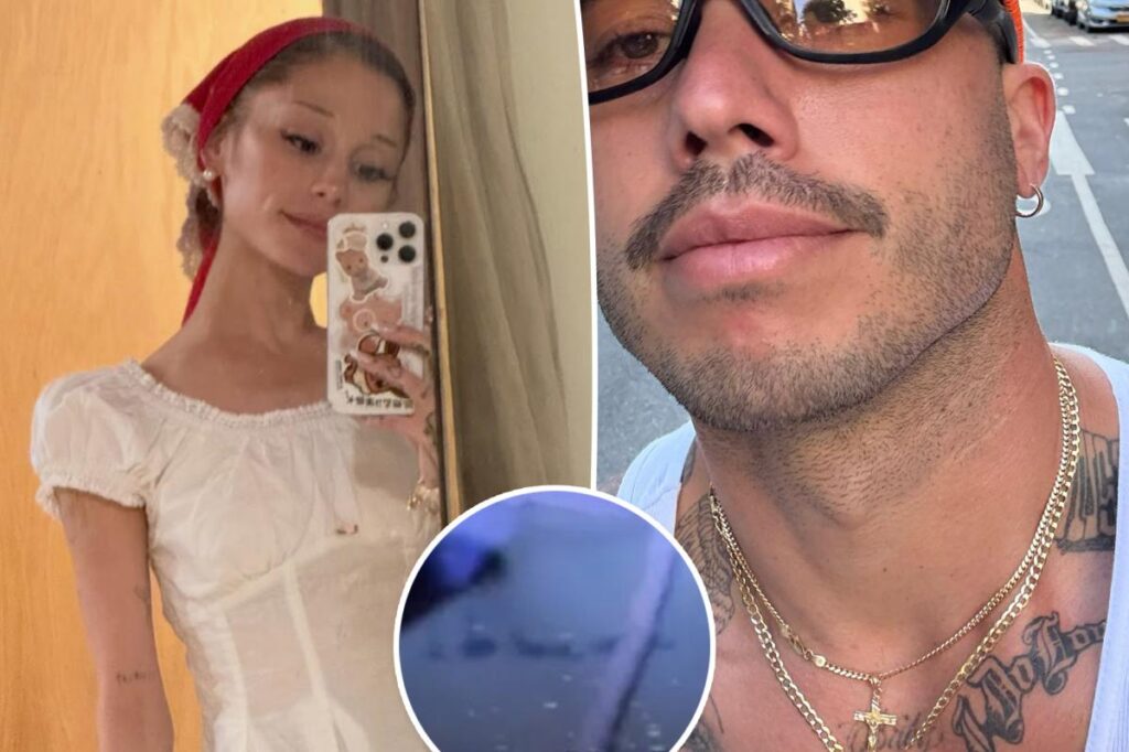 Ariana Grande flashes new tattoo matching boyfriend Ricky Álvarez’s