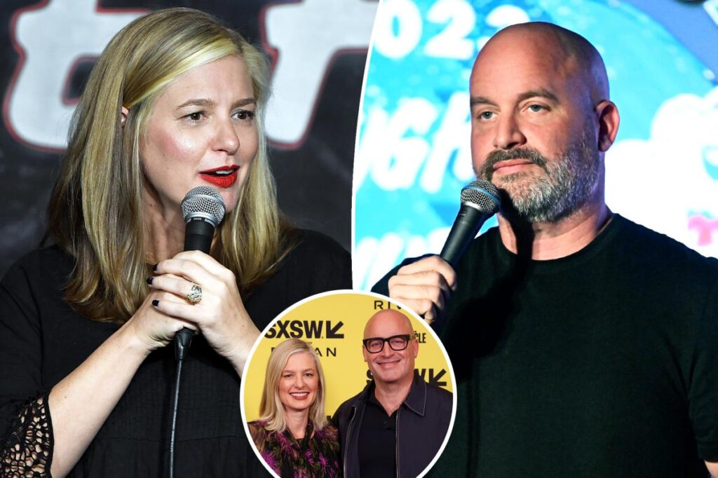 Christina Pazsitzky roasted estranged husband Tom Segura during comedy show immediately following split revelation