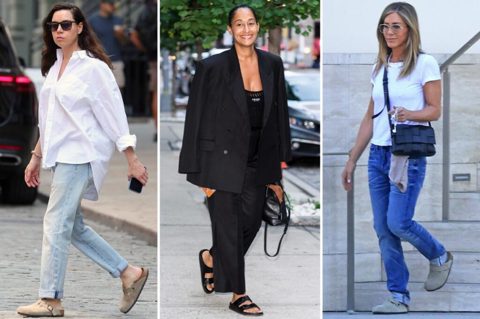 Aubrey Plaza’s Birkenstocks and more classic shoes just went on sale