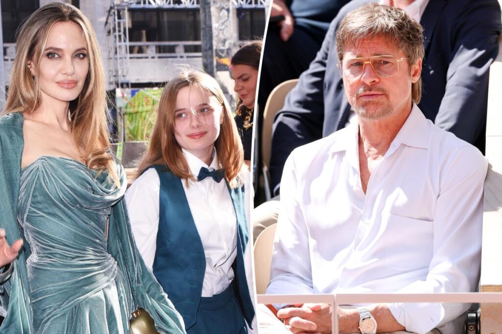 Brad Pitt and Angelina Jolie’s daughter Vivienne takes out newspaper ad to drop dad’s last name