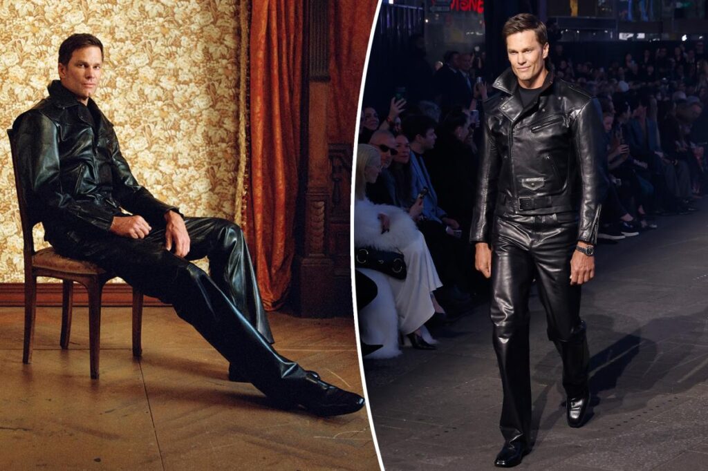 Tom Brady calls leather pants ‘actually really comfortable’ in GQ interview