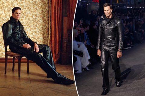 Tom Brady calls leather pants ‘actually really comfortable’ in GQ interview