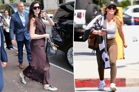 Score Anne Hathaway and Hilary Duff’s chic fall sneakers on sale