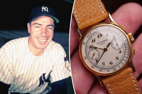Joe DiMaggio’s Patek Philippe watch is up for sale for $1.2M