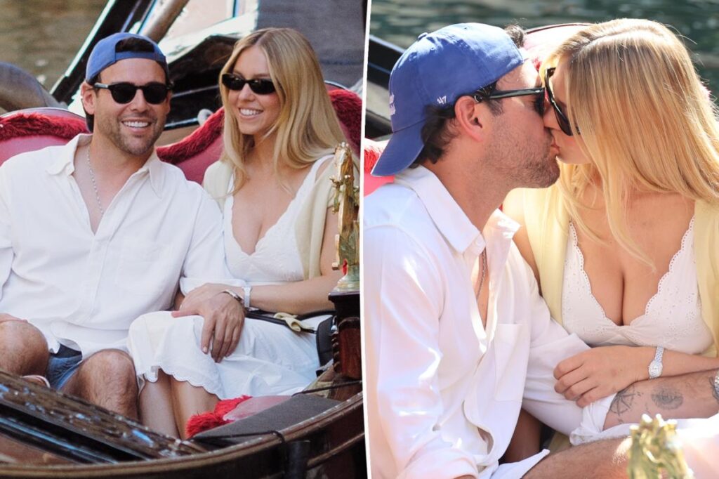 Sydney Sweeney, Scooter Braun kiss on gondola ride in Venice, Italy