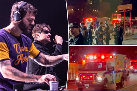 14 fans rushed to the hospital at Chainsmokers’ California concert, second incident in weeks
