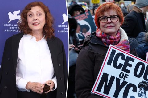 Susan Sarandon claims she’s had ‘movies taken away’ over political beliefs