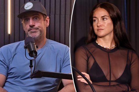 Aaron Rodgers’ comments about ex-fiancée Shailene Woodley spark concern among her pals