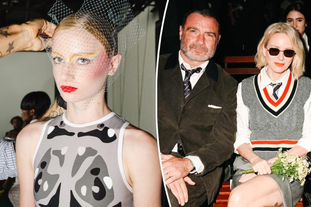 Naomi Watts, Liev Schreiber support daughter Kai Schreiber at NYFW