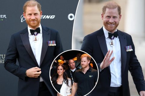 Prince Harry steps out sans Meghan Markle for first official outing since turbulent UK return