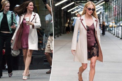 Lili Reinhart pays homage to rom-com’s most iconic looks for ‘Love Hypothesis’ press tour