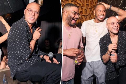Richie Akiva celebrates 50th birthday at beloved 1Oak as he stages his comeback
