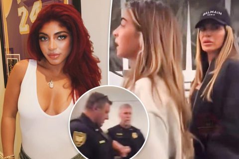 Milania Giudice gets in heated exchange with Teresa and Gia while surrounded by cops