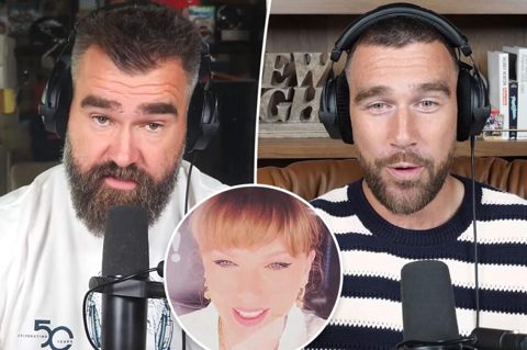 Travis and Jason Kelce reveal what they really think of Taylor Swift’s ‘Cleveland!’