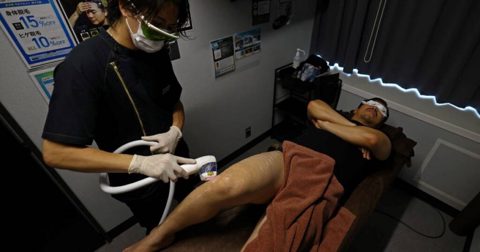 No sweat: Japanese men turn to hair removal in scorching summer
