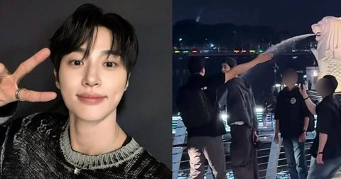 Byeon Woo-seok explores Marina Bay ahead of Singapore fan-meet