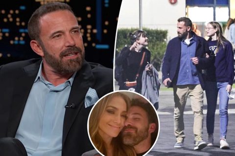 Ben Affleck says his kids savagely mock his dating history