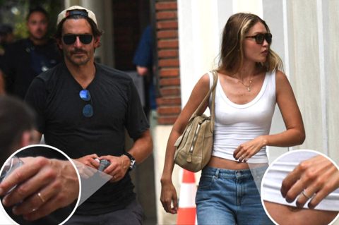 Bradley Cooper and Gigi Hadid spark marriage rumors after stepping out with matching rings