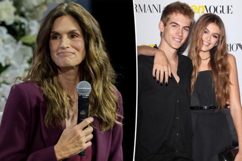 Cindy Crawford gushed about kids Kaia and Presley’s close bond in interview months before he died