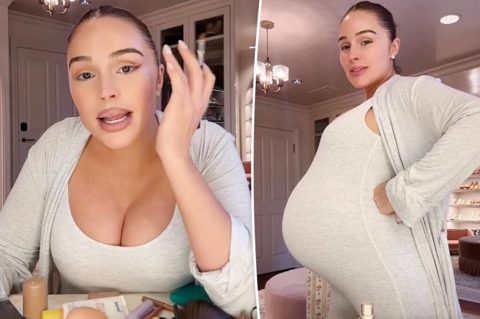 Olivia Culpo claps back at body shamers saying she ‘really blows up’ during pregnancies