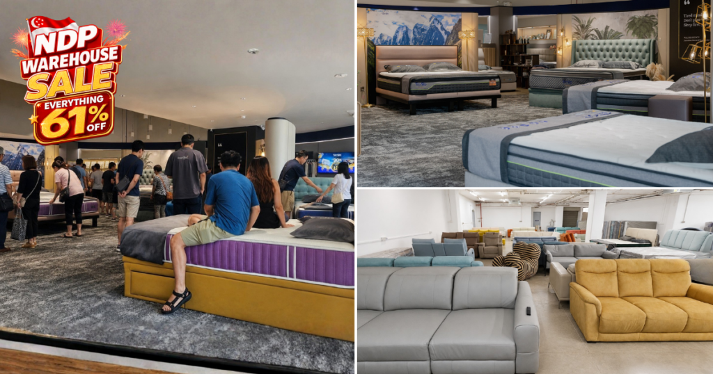 Four Star National Day warehouse sale has 61% off on more than 5,000 items like mattresses and appliances , Lifestyle News