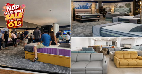 Four Star National Day warehouse sale has 61% off on more than 5,000 items like mattresses and appliances , Lifestyle News