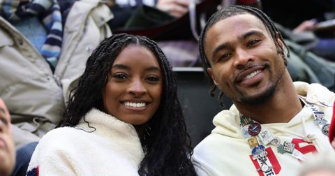 Why Simone Biles Isn’t Attending Husband Jonathan Owens’ Road Games This NFL Season (Exclusive)