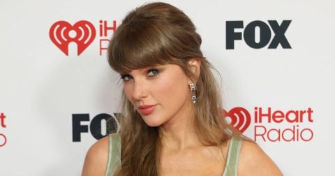 Taylor Swift Shows Off Haircut and Her Massive Ring in Floral Mini Dress During Night Out in London