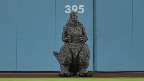 ‘Godzilla Minus Zero’: Dodgers Giveaway Draws Lines for Final Home Game