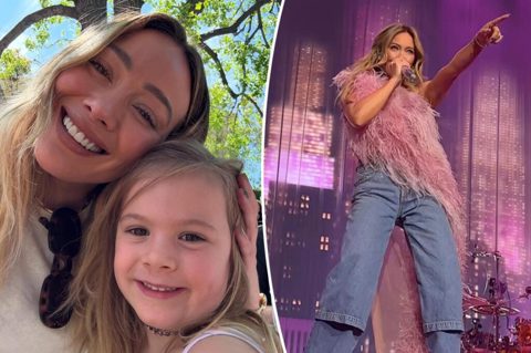 Hilary Duff rushed daughter, 5, to ER hours before her MSG show