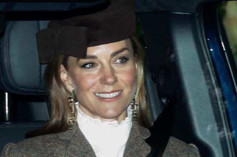 Kate Middleton shows off new lighter blond hair at Balmoral