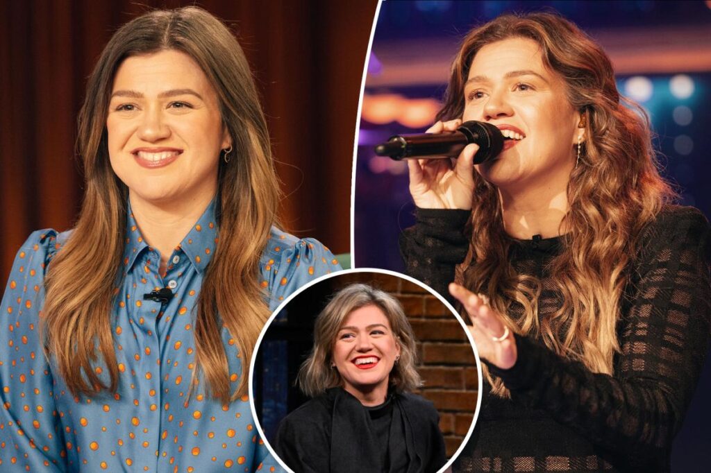 Kelly Clarkson shows off new bob haircut after talk show finale