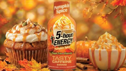 Last Year’s Unexpected Hit, Pumpkin Spice 5-Hour Energy, Is Back by Popular Demand