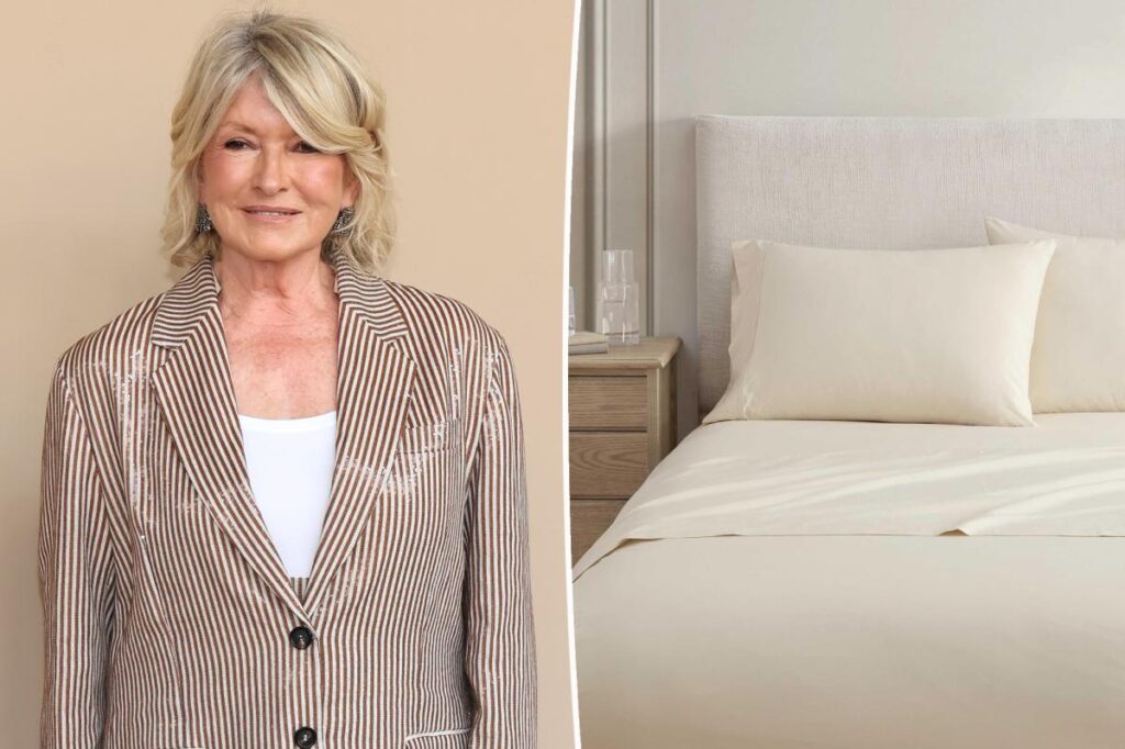 Martha Stewart’s cooling sheets start at just $50 on Amazon