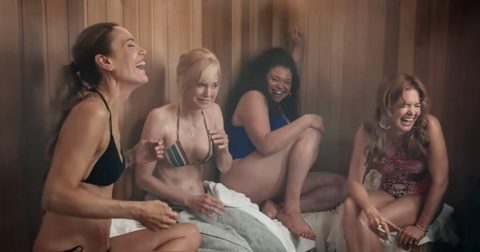 Leslie Mann and Anna Faris Flaunt Their Toned Bikini Bodies With ‘Spa Weekend’ Costars in Dance Clip