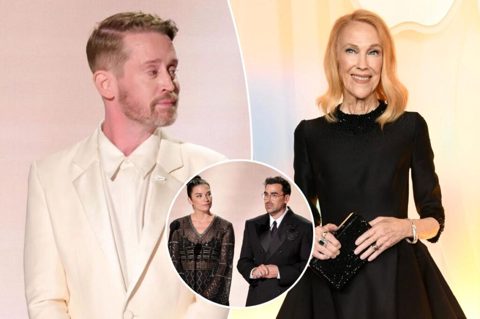 Macaulay Culkin chokes up during Catherine O’Hara tribute at 2026 Emmys