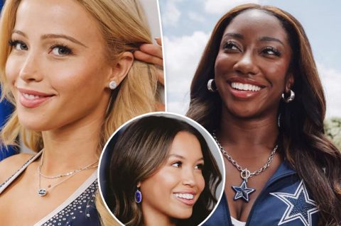 Kendra Scott’s new Dallas Cowboys Cheerleaders collab includes new uniform earrings