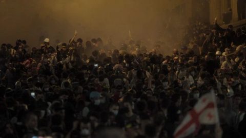 ‘Tear Gas’ Is a Fiction Film Shot Inside Georgia Anti-Government Protests. And It Is “an Act of Resistance”