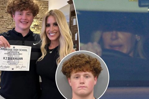 Kim Zolciak breaks cover after 15-year-old son KJ’s sexual assault arrest