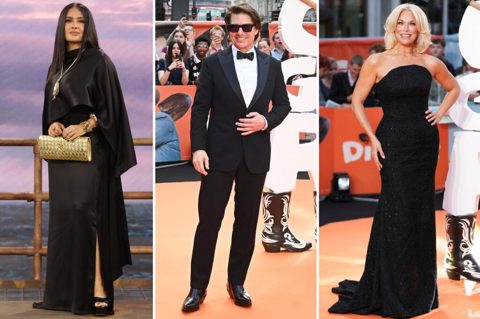 ‘Digger’ London premiere red carpet: Tom Cruise, Hannah Waddingham, Salma Hayek and more