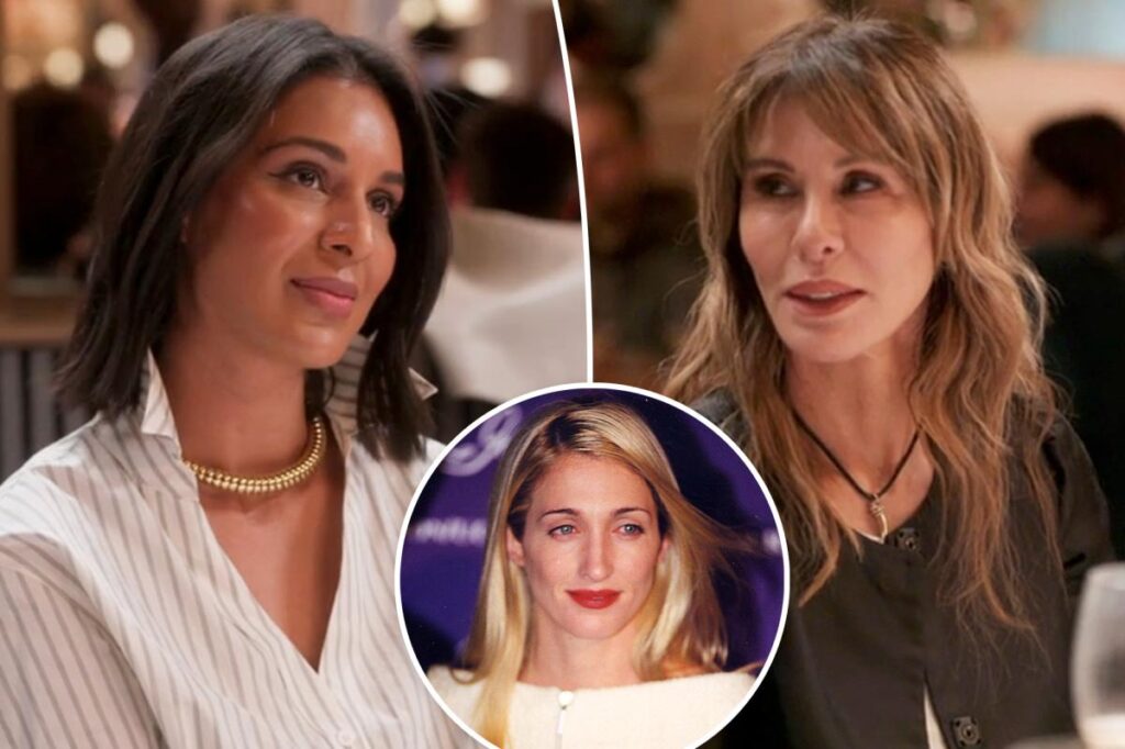 Carole Radziwill wants to ‘strangle’ Jessel Taank for questions about Carolyn Bessette on ‘RHONY’
