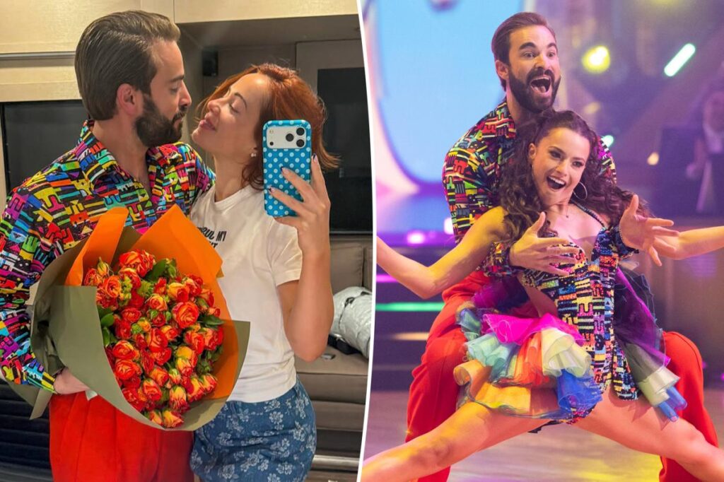 ‘Secret Lives of Mormon Wives’ star Whitney Leavitt reacts to husband Conner’s ‘Dancing With the Stars’ elimination during premiere night