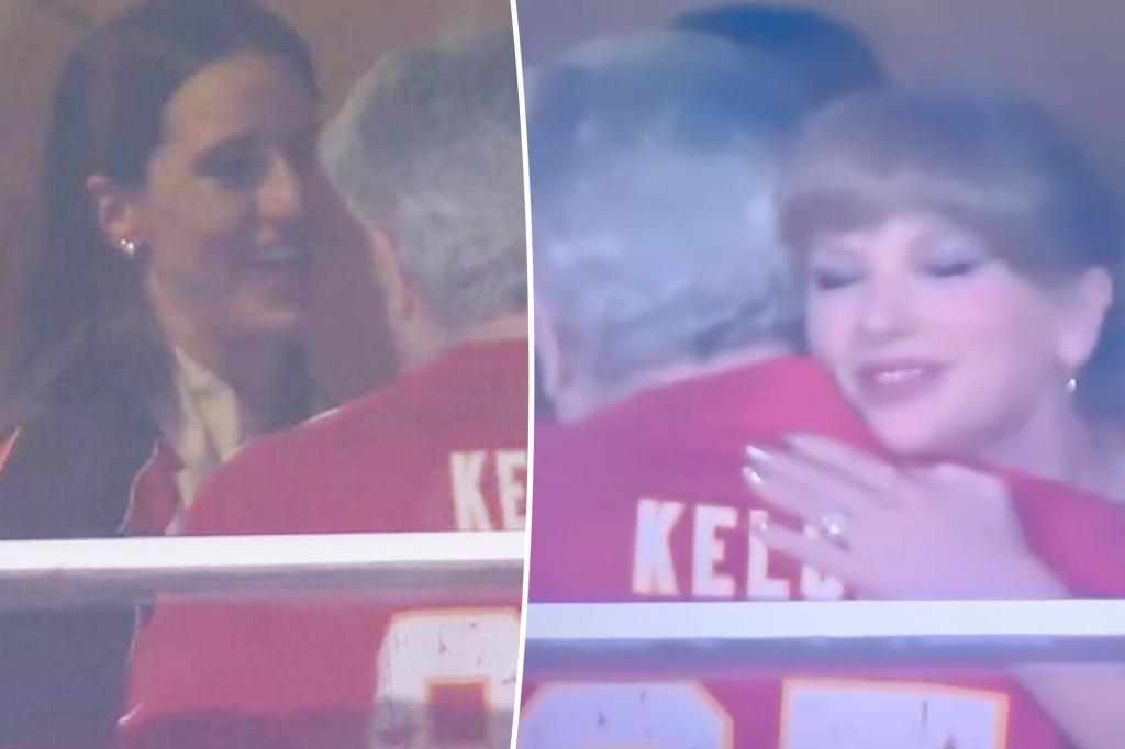 Taylor Swift hangs with Caitlin Clark in Chiefs suite at Travis Kelce’s game