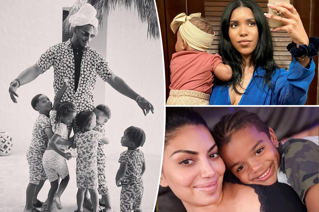 Meet his 9 children and their mothers