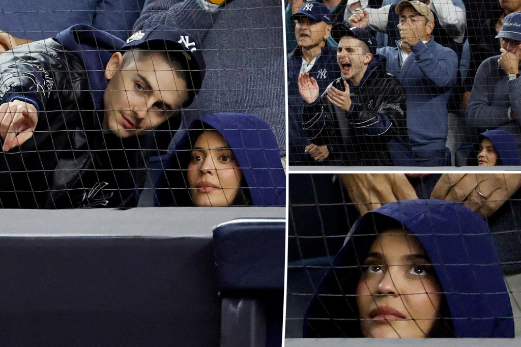 Kylie Jenner can’t hide boredom as Timothée Chalamet loses his mind at Yankees game