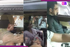 Hema Malini looks devastated; Salman Khan, Aamir Khan join Sunny Deol, Bobby Deol for veteran actor’s last rites